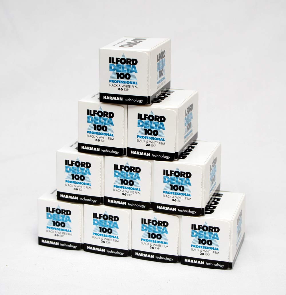 Ilford Delta 100, B&W film, 36 exp, multipack