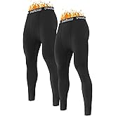 persimar Upgraded Thermal Underwear for Men Long Johns Set for Cold Weather Base Layer Top & Bottom with Fleece Lined