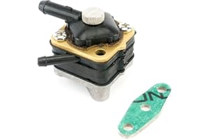 AA IGNITION Fuel Pump with Gasket - Compatible with Johnson Evinrude Outboard Motor - Pre 1993 6hp, 9.9hp, 15hp Models - Replaces Part 395091, 397839, 18 7350, 397274, 391638