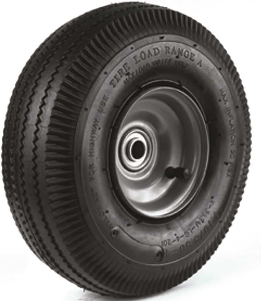 Martin Wheel354dc4sw242p Wheel Pneumatic Sawtooth Tread, 410/350-4 10"