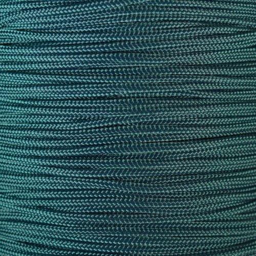 PARACORD PLANET 10, 25, 50, and 100 Foot Hanks of 425 Paracord (3mm) - Made of 100% Nylon for Tactical, Crafting, Survival, General Use, and Much More (Dark Green, 100 Feet)