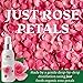 Rosewater Spray Facial Toner for Face, Hair, Skin and Body - Made Pure and Natural for Women's Skincare by Green Leaf Naturals - 4 oz