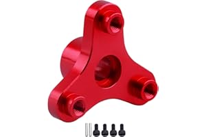 GOHOBBY Slipper Clutch Eliminator for Traxxas 1/10 Rustler VXL Slash Stampede Bandit XL5 2WD Gearbox Parts (Red)