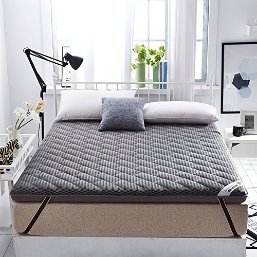 HYXL Breathable Thicken floor mattress,Memory foam Floor tatami mat Double face Sleeping mattress Padded bed tweezers Pad mat Japanese futon-A 150x200cm(59x79inch)