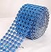 Diamond Flower Shape Mesh Wrap Roll Faux Rhinestone Crystal Ribbon 4