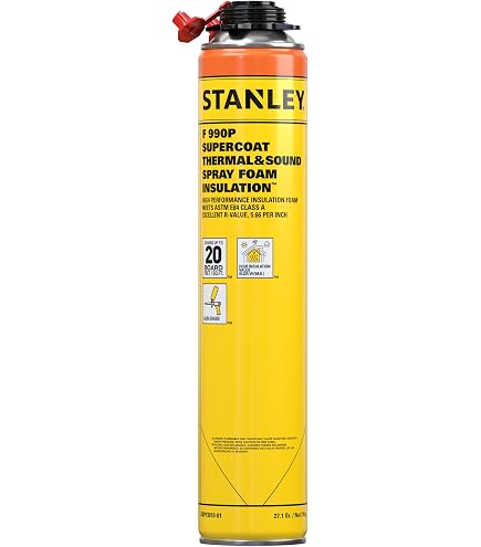 STANLEY F 990P Supercoat Spray Foam Insulation Kit - Closed Cell