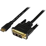 StarTech.com HDCDVIMM2M 2m Mini HDMI to DVI-D Cable 19 Pin HDMI (C) Male to DVI-D Male - 1920 x 1200 Video
