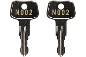 VIDABTE N002 Frame Keys, Thule Key Replacement for Thule Ski,Roof Racks,Cargo Box, Carrier Racks and Crossbar [Code N002]