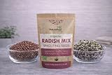 Nature’s Root Organic Radish Mix 250g Microgreen Sprouting Seeds view 2