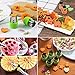 BAKHUK 23pcs Vegetable Cutter Shapes Set, Fruit Cookie Cutters, Melon Baller Scoop and Carving Knife and Kids Fruit Picks Forks, tamps Mold for Fruit, Vegetables, Cookies