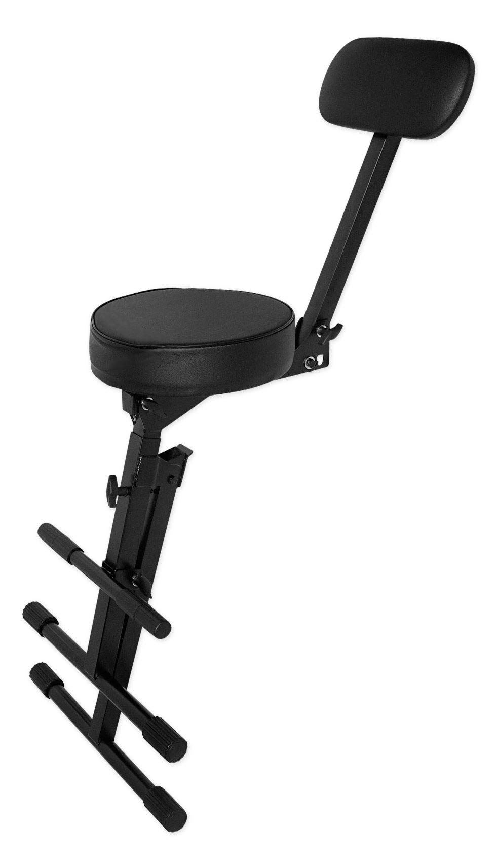 Rockville RDS40 Portable DJ/Guitar/Drum/Keyboard Padded Throne/Chair Adjustable Buy Online in