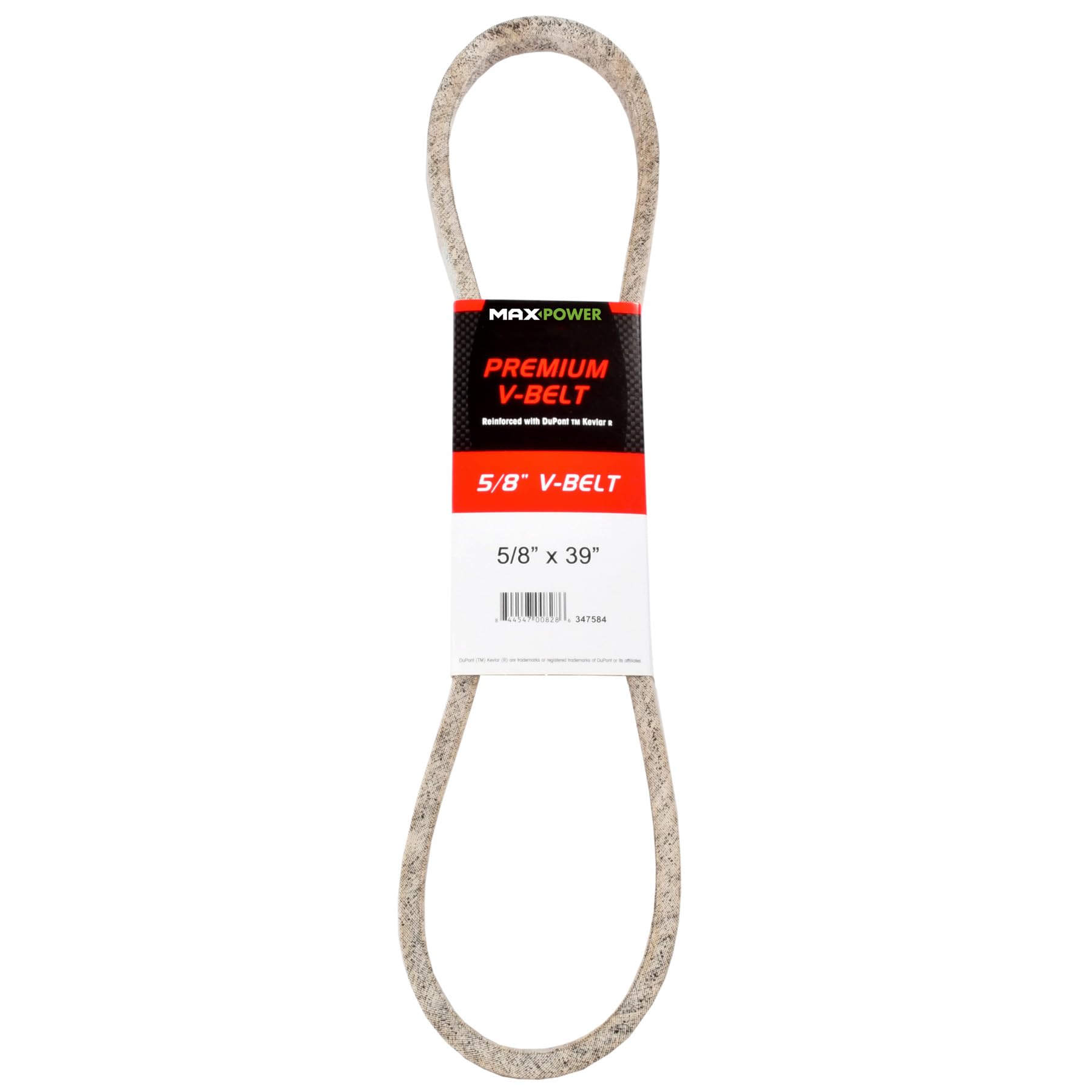 Maxpower 347584 Premium Belt Reinforced with Kevlar Fiber Cords, 58'' x 39''