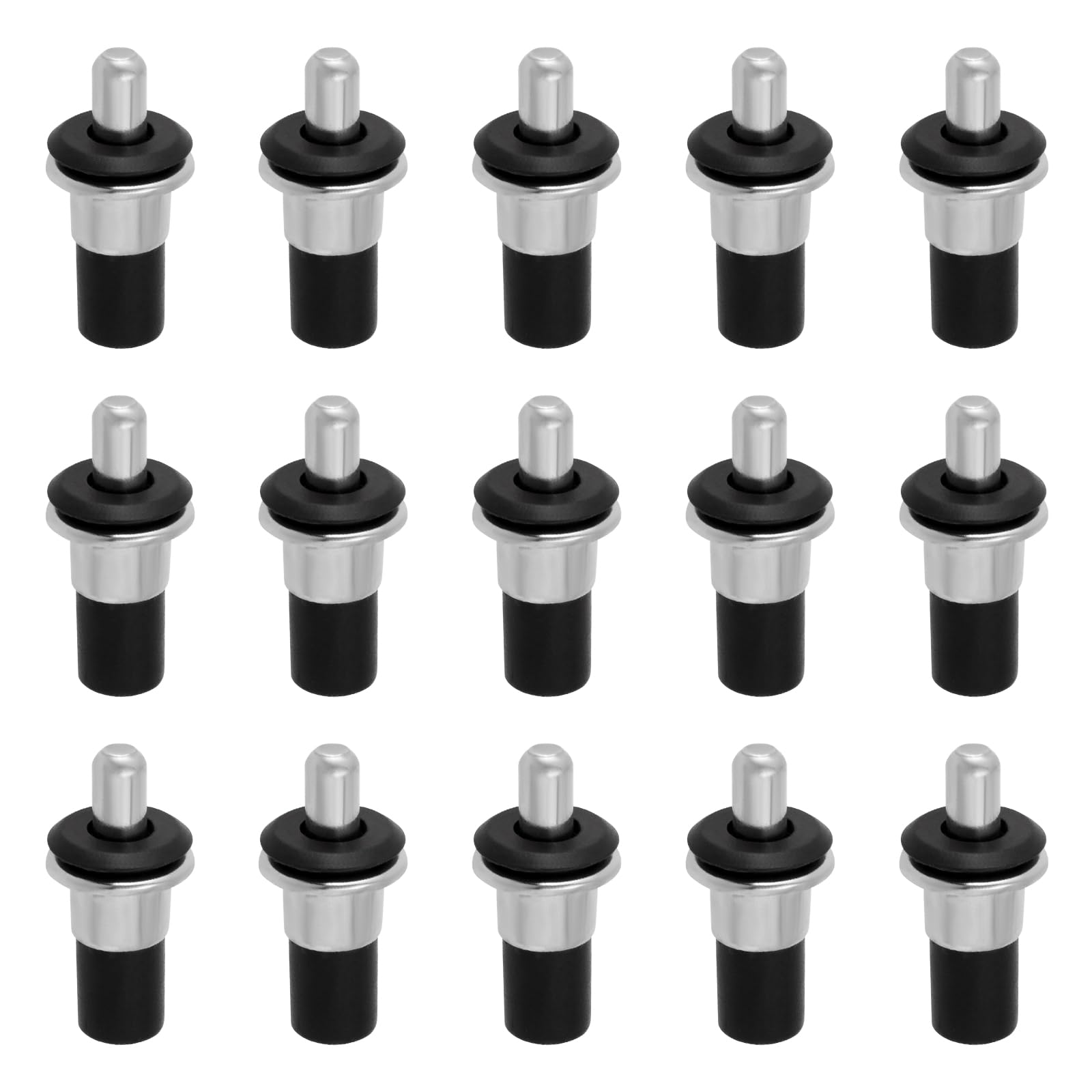 LT Easiyl 50pcs Cabinet Door Repair Pins Spring Loaded Pins Repair Pins Damper Replacement for Kitchen Shutter Pin Shoe Rack Furniture