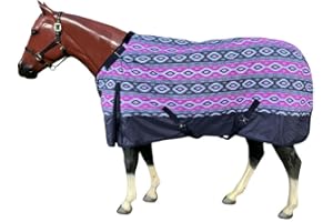Rugged Ride Southwest Navajo 1200 Denier Turnout Sheet with Adjustable Neck
