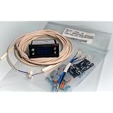 Generic New BEV Air 00C30-123D-03 Temperature Controller ERC112D with Probes Replacement Kit for Beverage Air Refrigerators