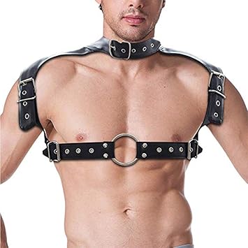 Arnés Cuerpo Cuero Arnés Para El Pecho Con Correa Para El ...
