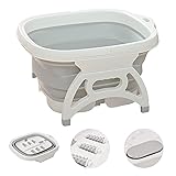 Lejesth Large Collapsible Foot Soaking Bath Basin