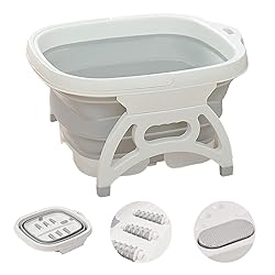 Lejesth Large Collapsible Foot Soaking Bath Basin