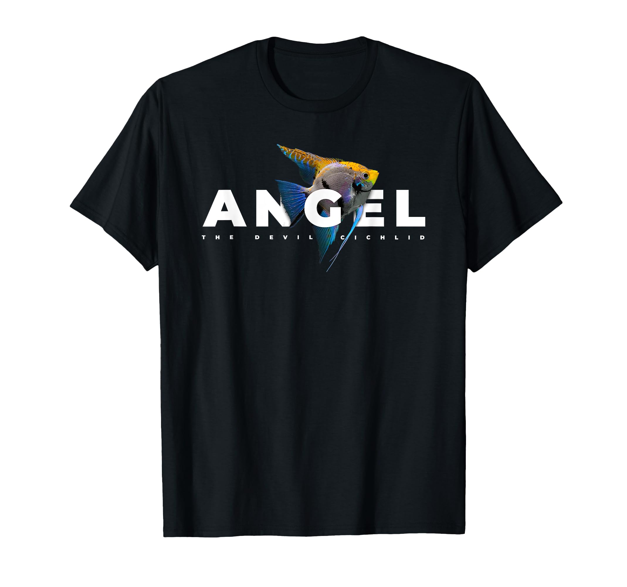Angelfish Cichlid Aquarium Fish T-Shirt