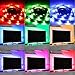 LEHOU USB TV Backlight, Multi-Color 5050 RGB Flexible LED Strip Light with 44key Remote , Background Bias Lighting for HDTV PC Monitor Home Theater Decoration