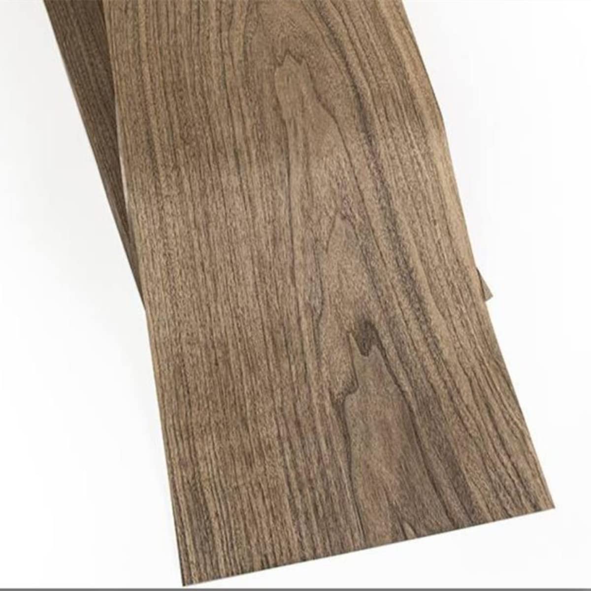 Photo 1 of Natural Black Walnut Thin Wood Veneer - 12" Width - Furniture Floor Speaker Renovation Skin Panel - Decorative Veneer for Guitar and Audio Outer - 12" x 98"
