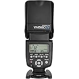 YONGNUO YN560 IV Wireless Flash Speedlite, Master + Slave Flash + Built-in Trigger System, for Canon Nikon Pentax Olympus Fuj