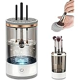 Electric Makeup Brush Cleaner Machine, Cosmetic Brush Cleaner, 2025 Automatic Spinning Rinse Hero Brush Cleaner Makeup Brush - Valentine Gift for her