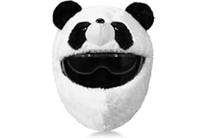 Chuarry Motorcycle Helmet Cover Cute Animal Cover Funny Decoration Dust Cap for Rides Gif (Helmet Not Included)