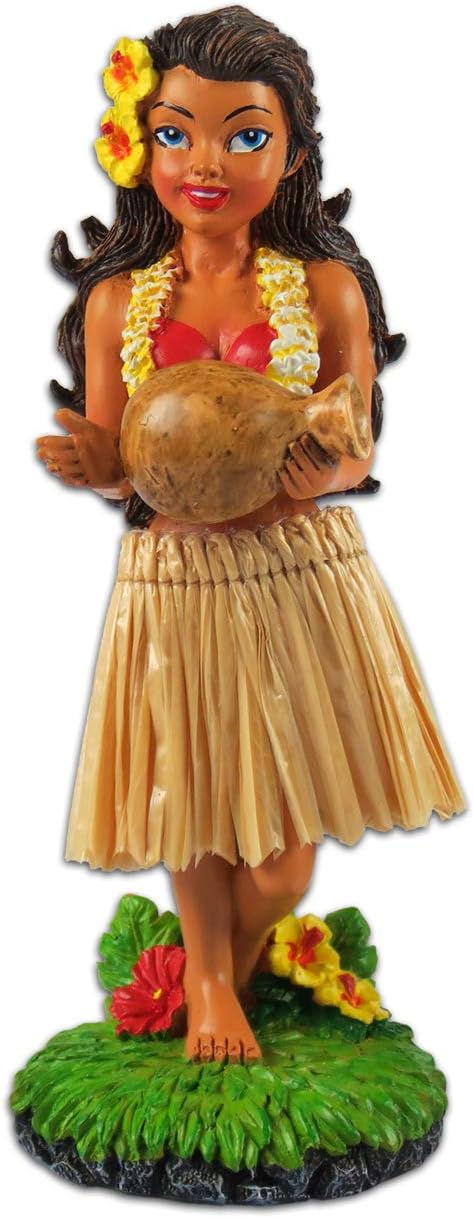 KC Hawaii Hinu IPU Hula Girl Dashboard Doll