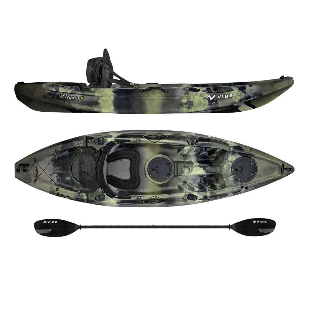 Vibe Kayaks Skipjack 90 9ft Angler Single Person, Sit On Top