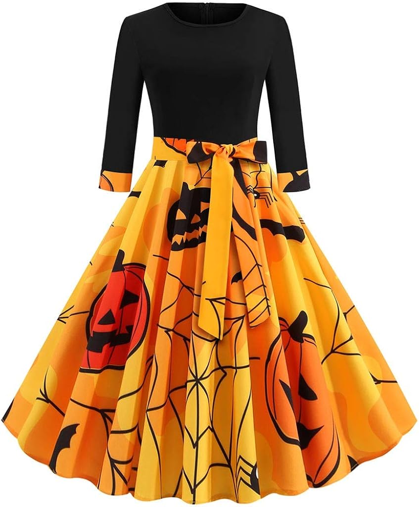 Halloween-Kleid Damen Langarm - Piraten- & Hexen-Kostüm, Figurbetont Mit Korsett-Optik