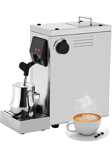 Hanchen Commercial Milk Frother, Automatic Milk Steamer Electric