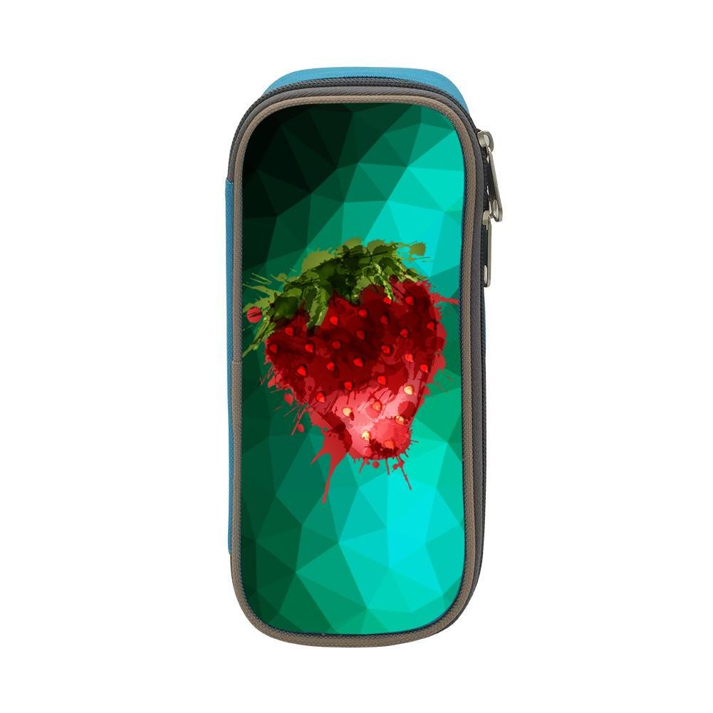 Amazon Com Pencil Case Juicy Strawberry Art Creative 3d Printed Hard Pen Bag Hard Holder For Executive Fountain Pen And Stylus Touch Pen Office Products