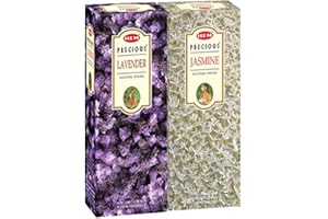 Hem Lavender & Jasmine Incense Sticks (Pack of 2 Boxes | Total 240 Sticks)