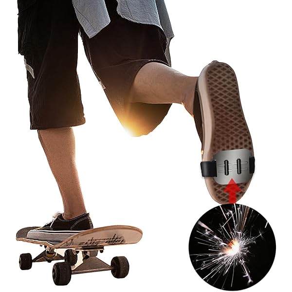 Set Pietre Focaie Per Scarpe | Genera Scintille Con Attrito | Per Bicicletta, Moto E Skateboard - Foto 3