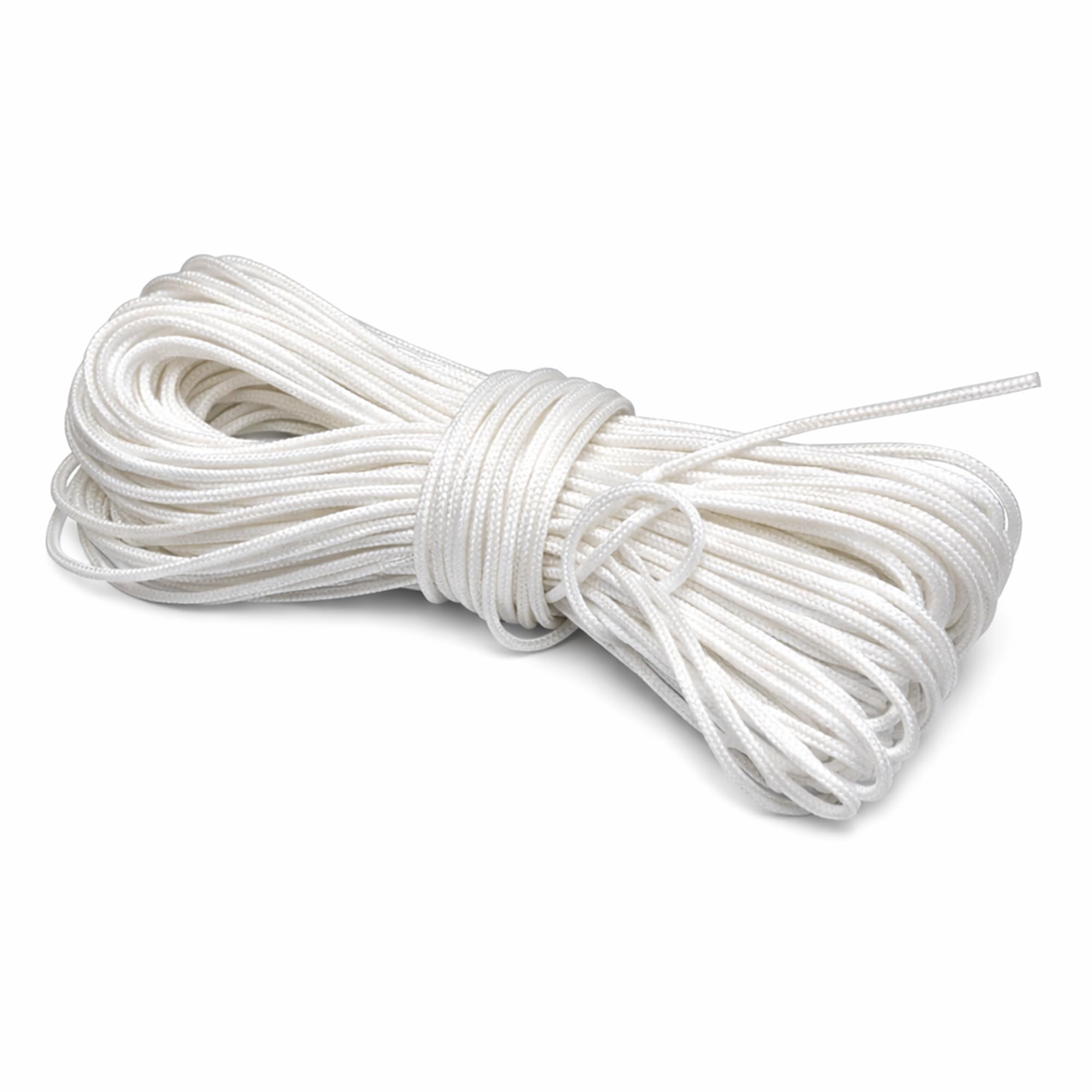 Roman Blind Cord 1.2mm White 19 Metres Festoon Camping Craft