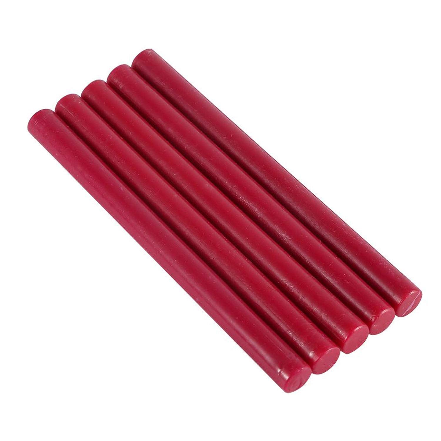 5 PCS Sealing Wax Sticks Multi-Color Cord Wick Sealing Wax For Postage Letter Retro Vintage Wax Seal Stamp (Color : Burgundy)