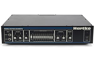 Hartke 3500C Bass Guitar Amplifier Head, 350 Watts