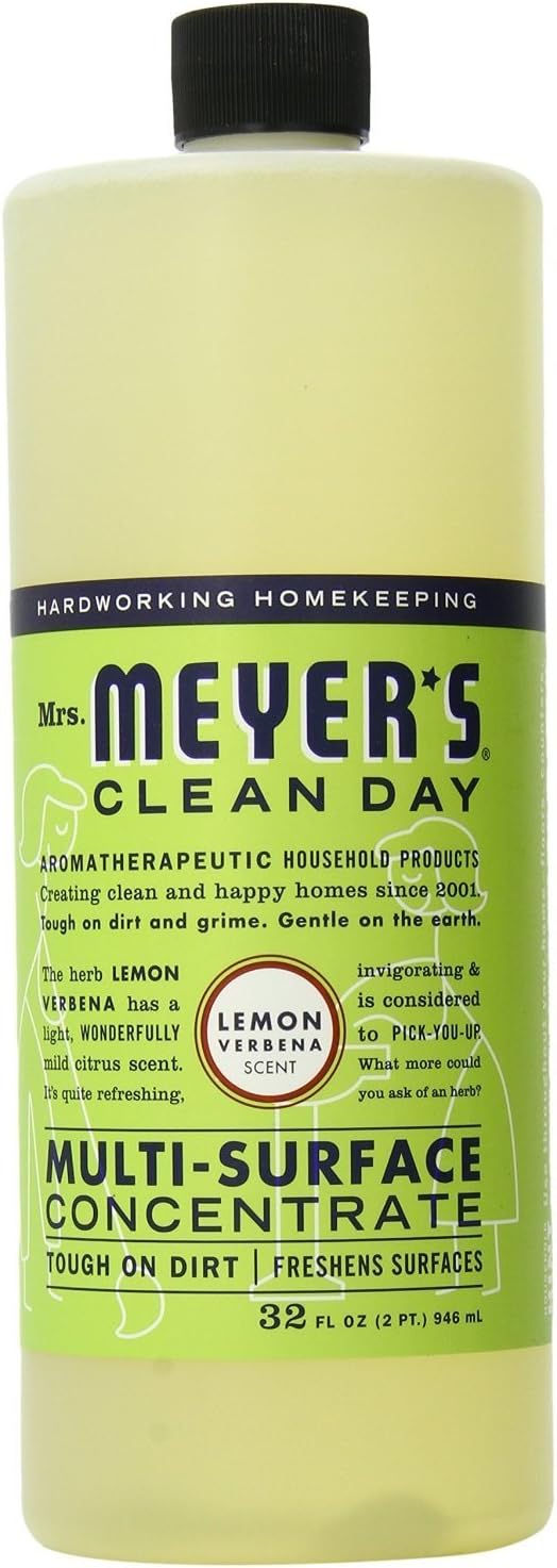 Mrs. Meyer's Clean Day All Purpose Cleaner, Lemon Verbena, 32 Ounce