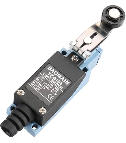 Baomain BM-8104 Limit Switch with Rotary Roller Lever Arm