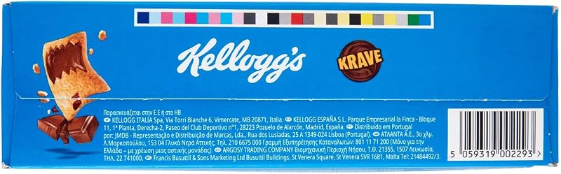 Krave Chocolate con Leche Cereales Rellenos 410g