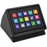 splash n color Angled Desk Stand Compatible with Elgato Stream Deck &ndash; Raised Viewing Mount | Stable Button Access | Space-Saving Creator Controller Holder