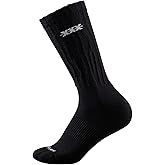 HideFxxx Trendy Casual Socks, Cushioned Crew Training Athletic Socks Men & Women with Combed Cotton Moisture Wicking