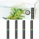 CONGGUAN 4Pcs Aquarium Temperature Sticker Thermometer 18-34°C view 6