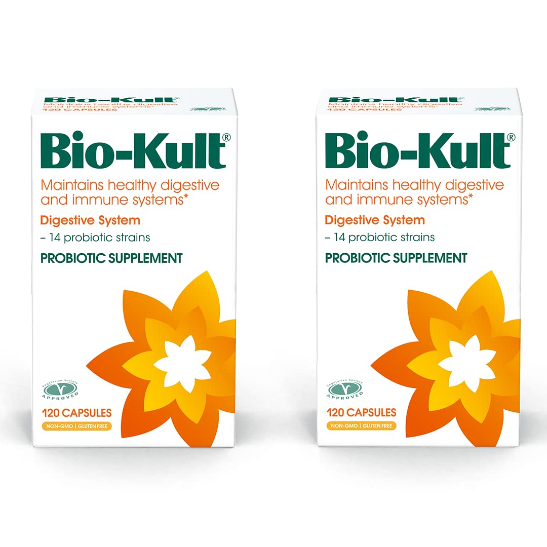 2 X PROTEXIN BIO-KULT ADVANCED PROBIOTIC FORMULA 120 TABLETS BIOKULT YEAST by Bio-Kult