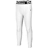 Dizoboee Boys Compression Pants Leggings Tights for Sports Youth Kids Athletic Basketball Base Layer