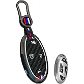 YONUFI Key Fob Cover Full Protector Case for Ioniq 6 Grandeur GN7, KONA, Elanrtra, Santa Fe, Sonata, Tucson Metal Keychain