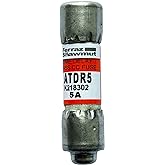 New OEM ATDR5 ATDR-5 ATDR-5A 600Vac Time Delay Fuse, Pack of 10