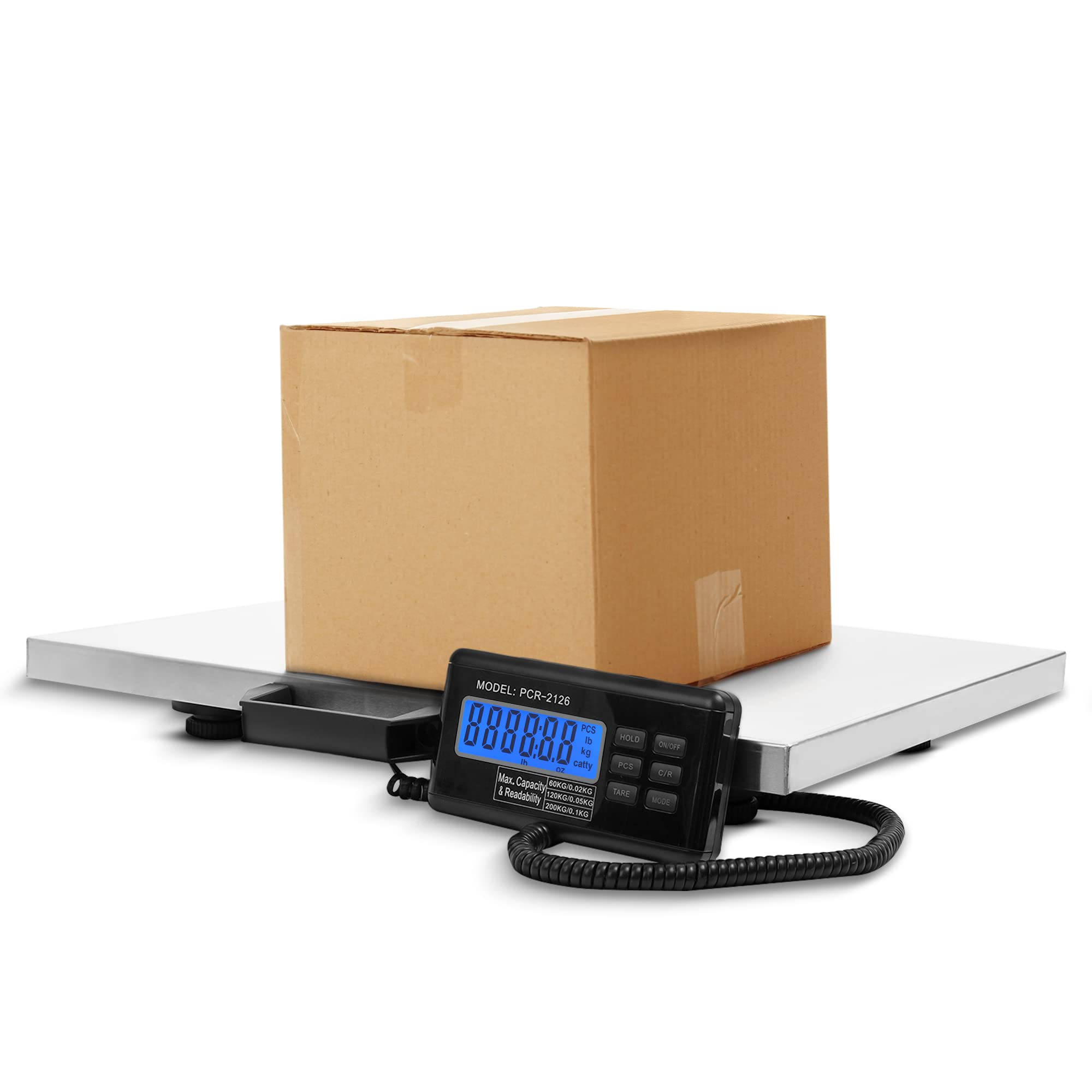Photo 1 of Industrial Scale, Platform Scale, Shipping Scale, Heavy Duty Scale, 400 LB, Shipping Scale For Packages, Large Scale, Postal Scale, Floor Scale, Digital Scale For Shipping, Package Weight Scale, 22x18