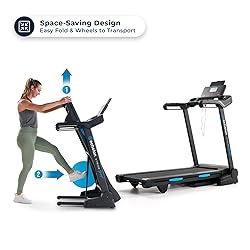 Echelon Stride Treadmill, Smart Foldable, Cushioned